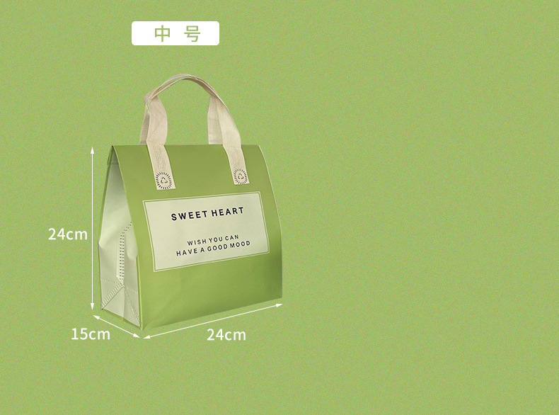 兴安盟奶茶外卖袋餐饮外卖袋-铝箔保温袋定做-单杯奶茶外卖袋